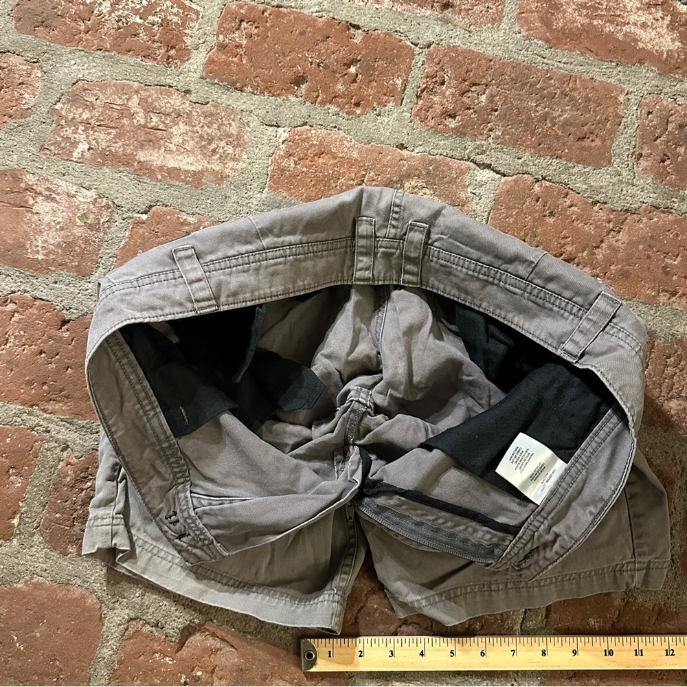 O'Neill Men's Tan Standard Fit Size 32 Flat Front Shorts Pockets - Picture 12 of 16